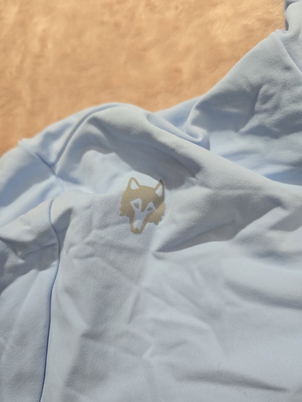 Greyson Golf Colorado Lightweight Hoodie Wolf Pull over Wolf Blue Size XXL - Picture 3 of 6
